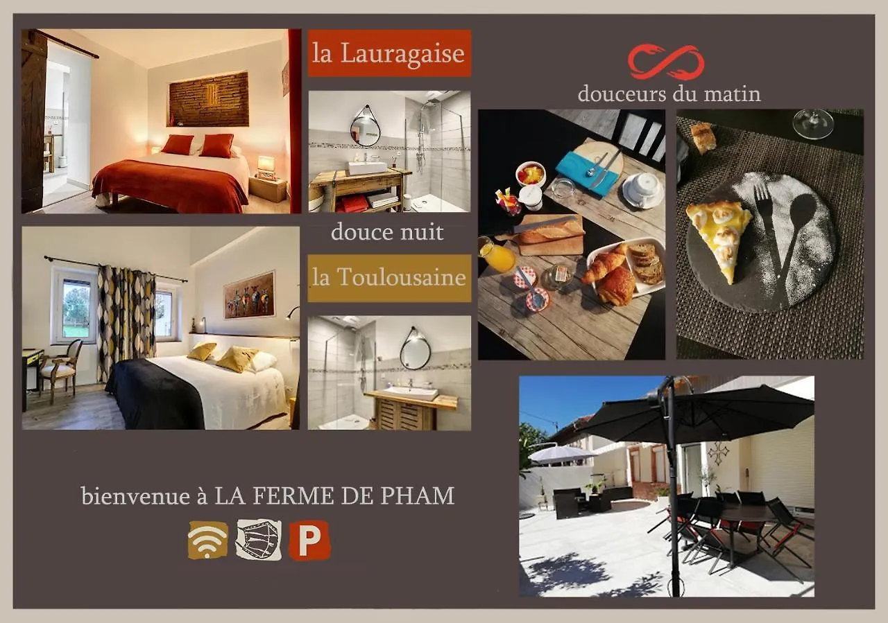 La Ferme De Pham Bed & Breakfast Belberaud